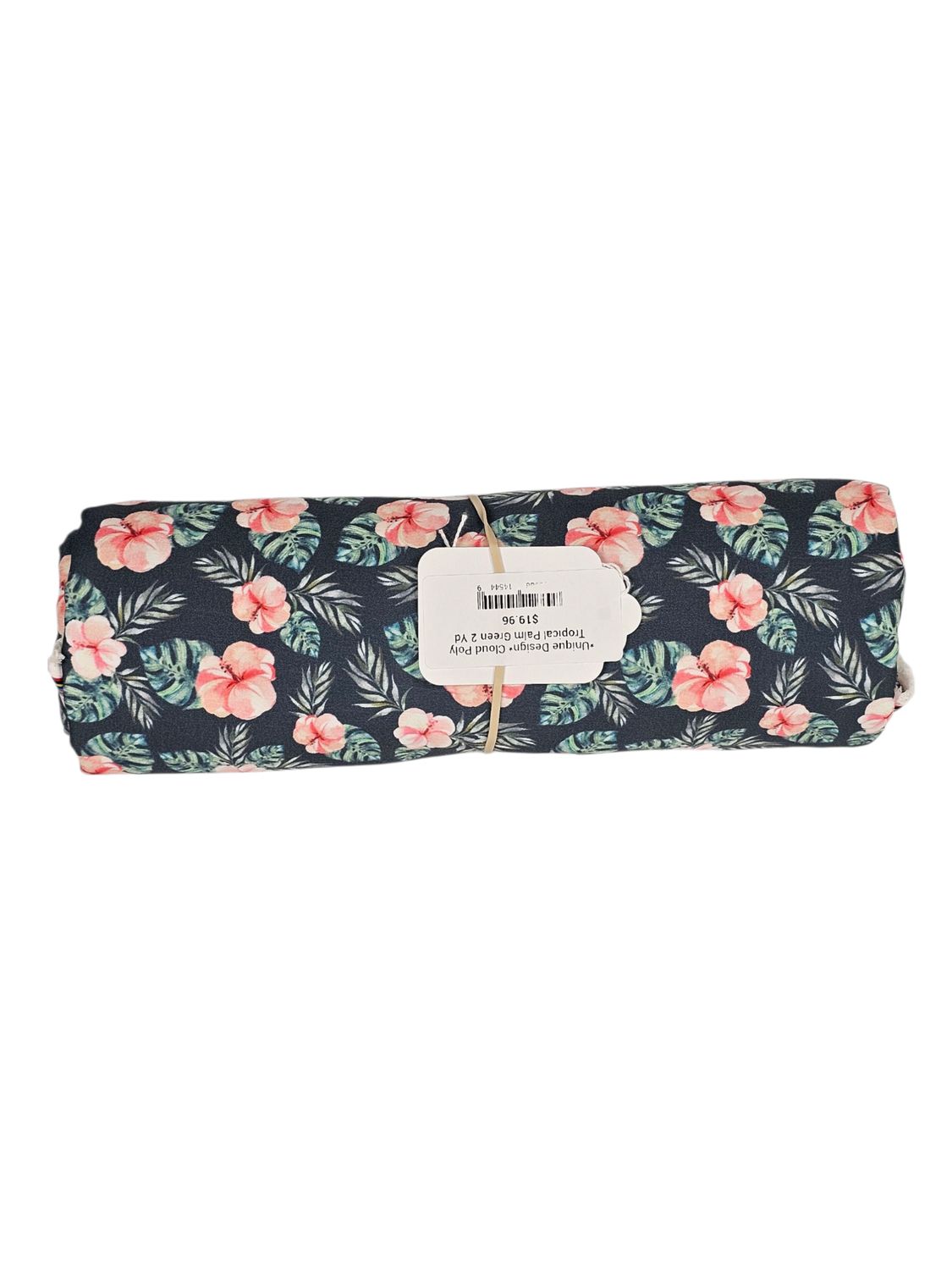 *Unique Design* Cloud Poly Tropical Palm Green 2 Yd