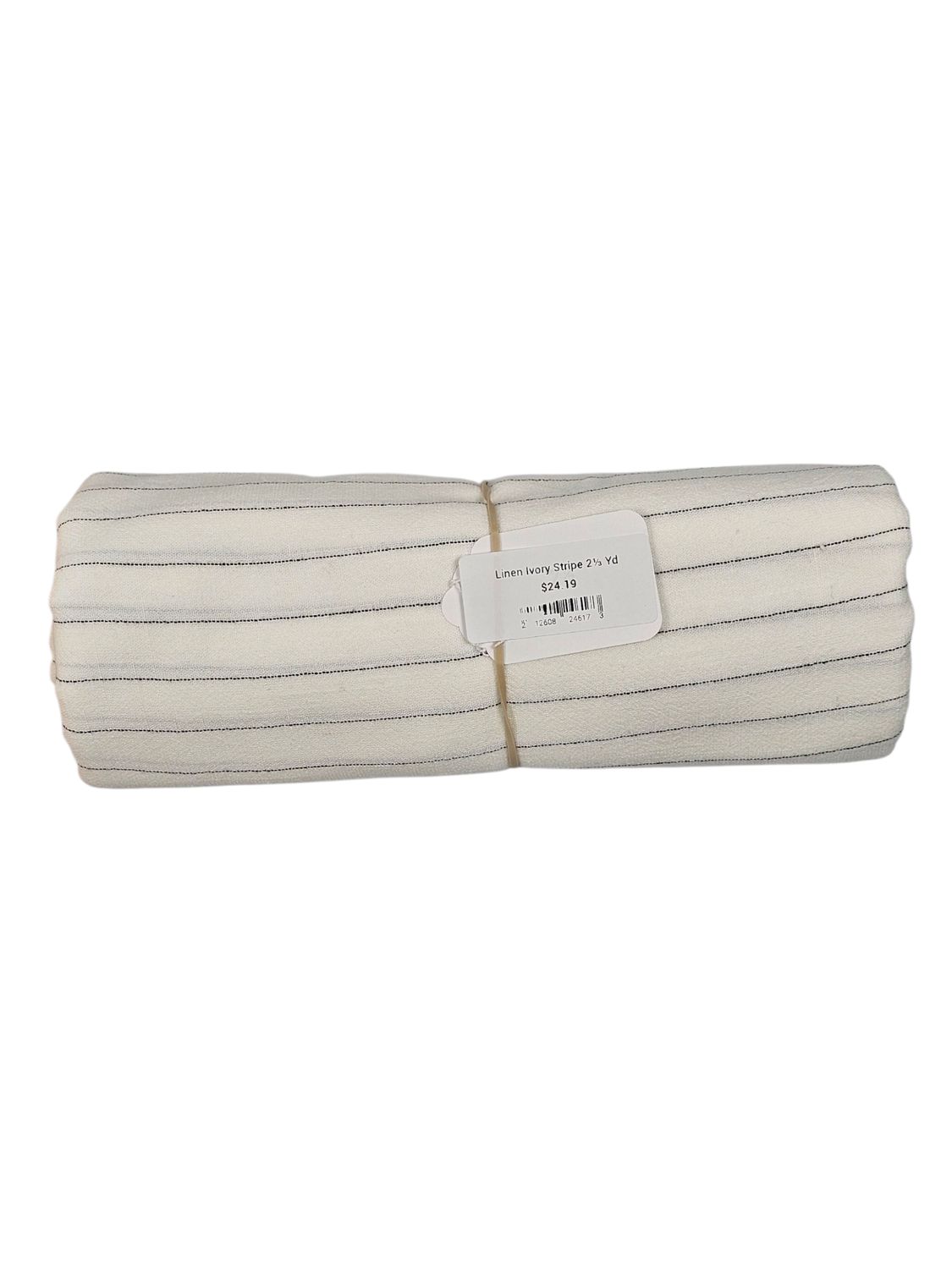 Linen Ivory Stripe 2⅓ Yd