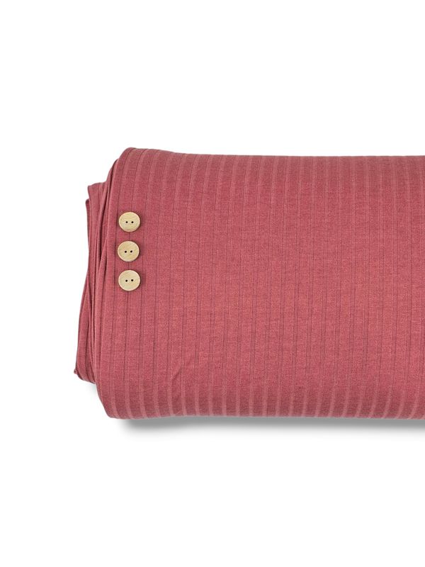 Super Rib Solid Mauve Metallic