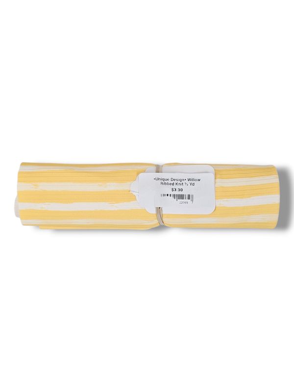 *Unique Design* Willow Ribbed Knit ⅓ Yd