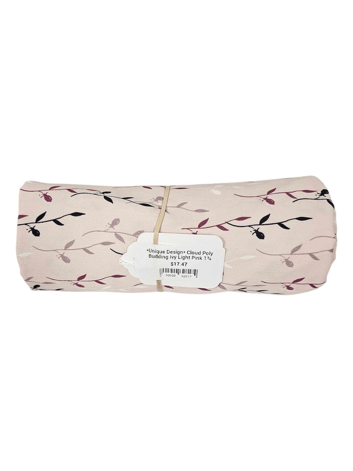*Unique Design* Cloud Poly Budding Ivy Light Pink 1¾ yards