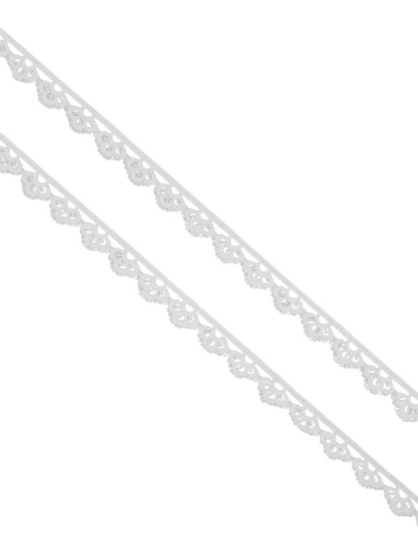 ⅝&quot; Venise White Lace