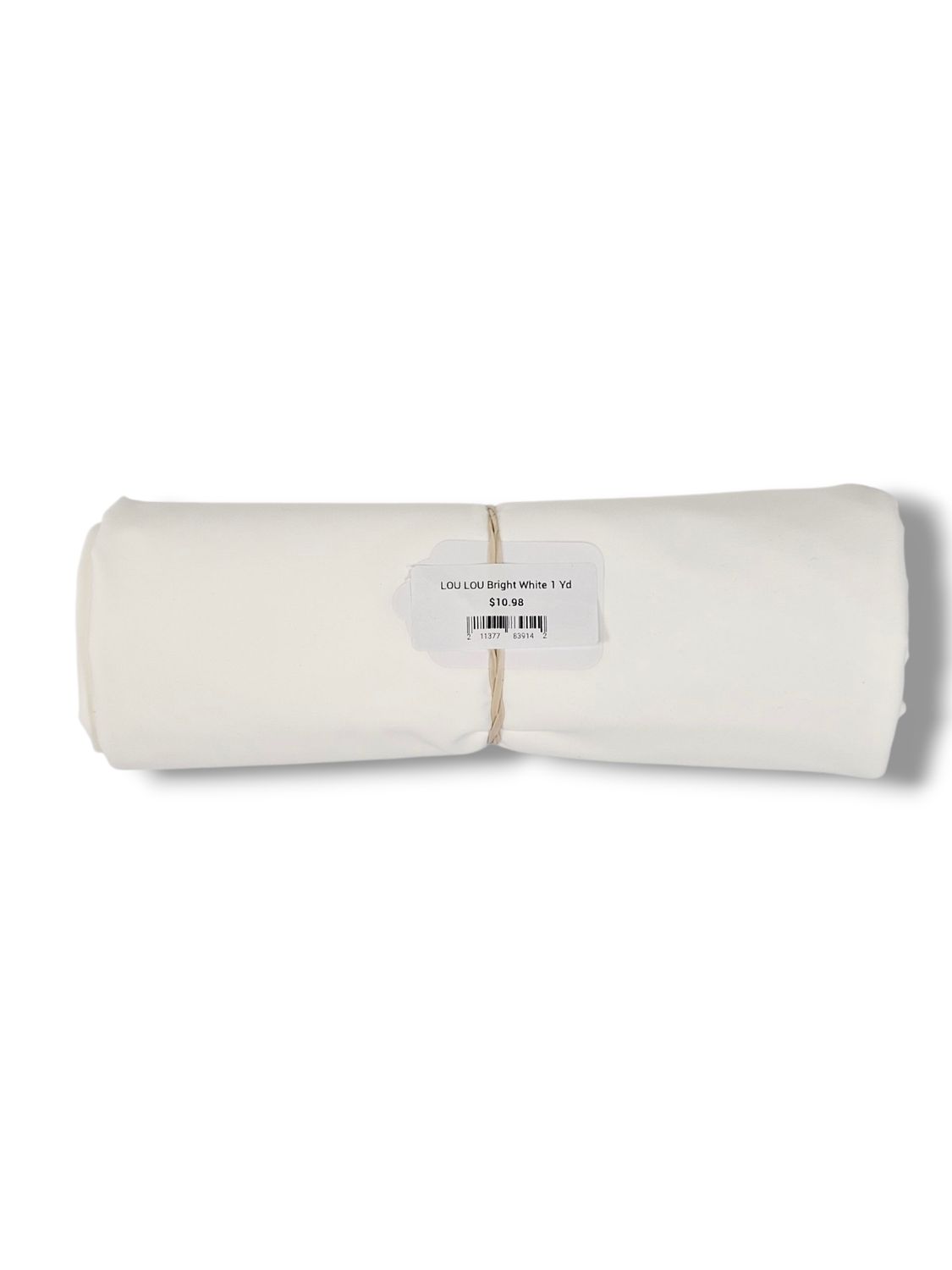 LOU LOU Bright White 1 Yd