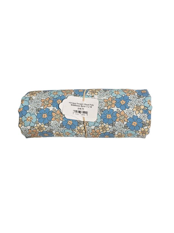 *Unique Design* Cloud Poly Wildflower Burst 1⅞ Yd