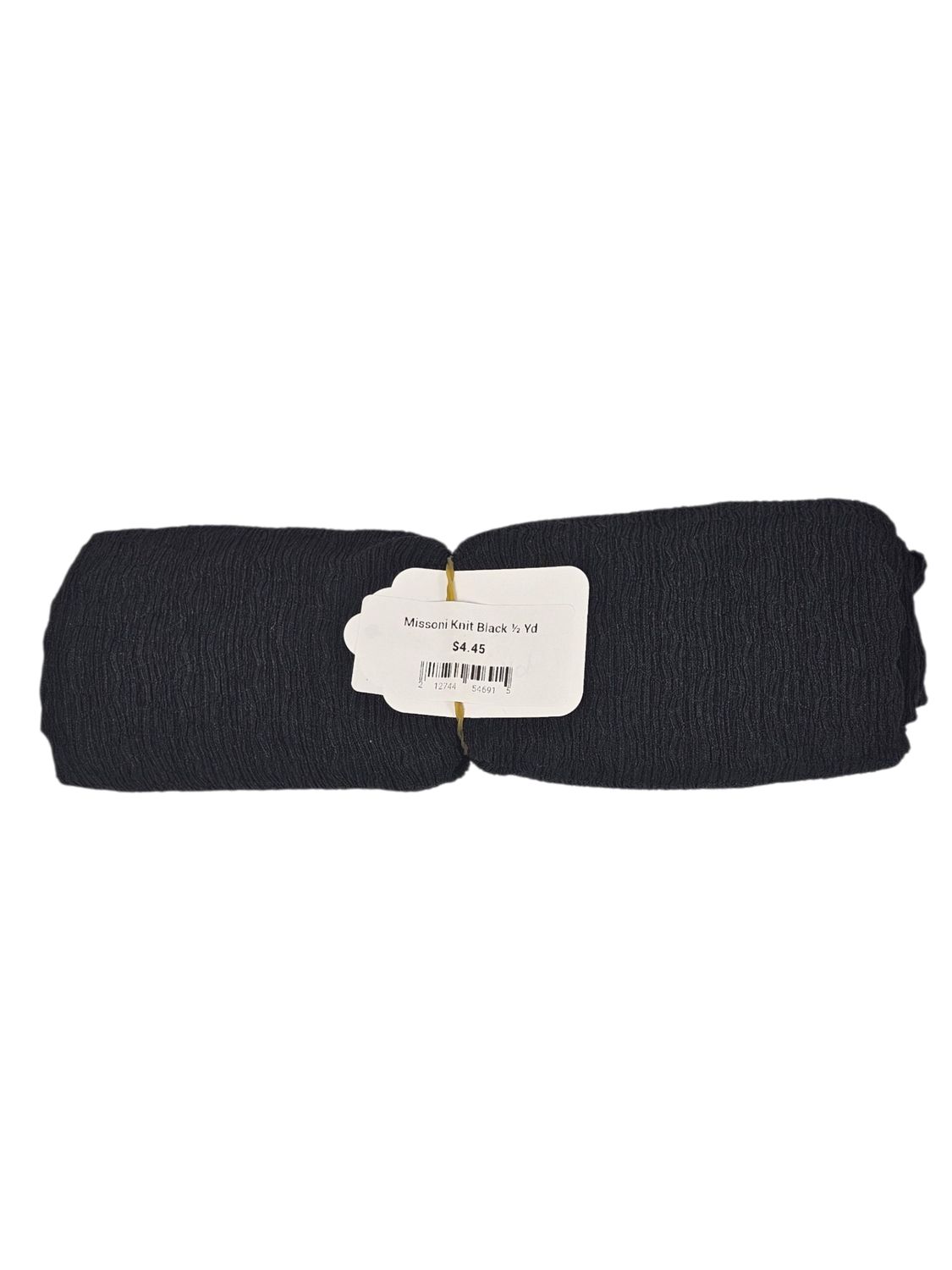 Missoni Knit Black ½ Yd