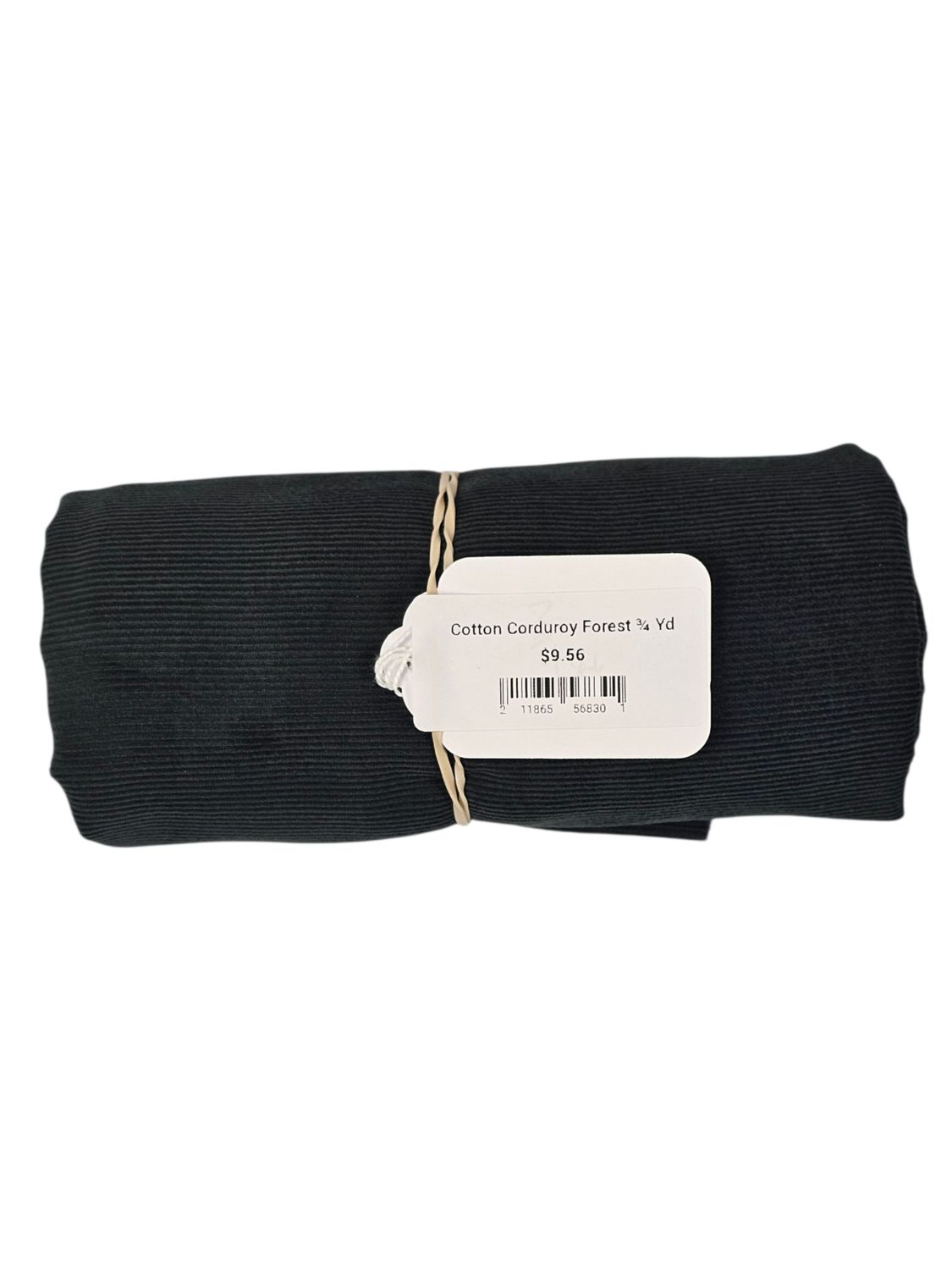 Cotton Corduroy Forest ¾ Yd