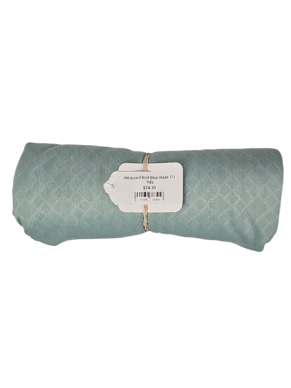 Jacquard Knit Blue Haze 1½ Yds