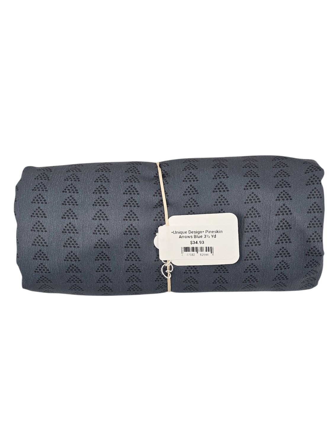 *Unique Design* Pineskin Arrows Blue 3½ Yd