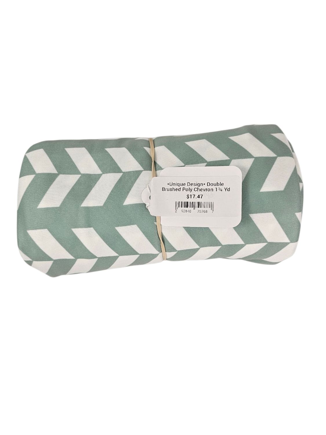 *Unique Design* Double Brushed Poly Chevron 1¾ Yd