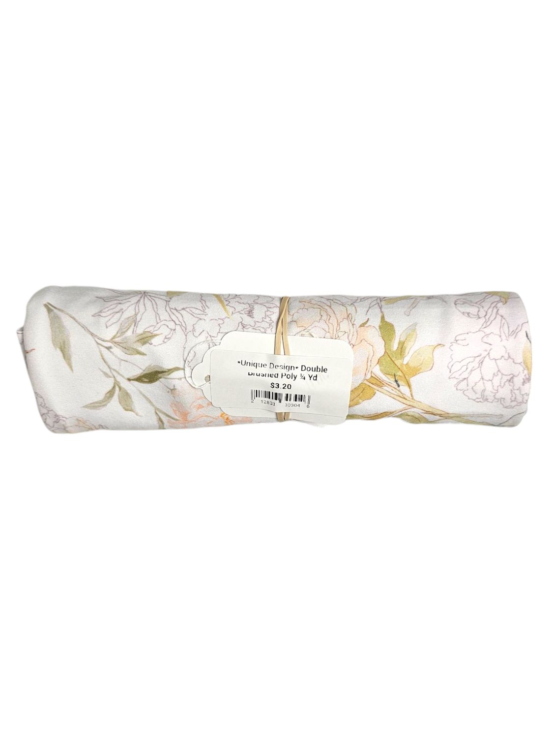 *Unique Design* Double Brushed Poly ¼ Yd