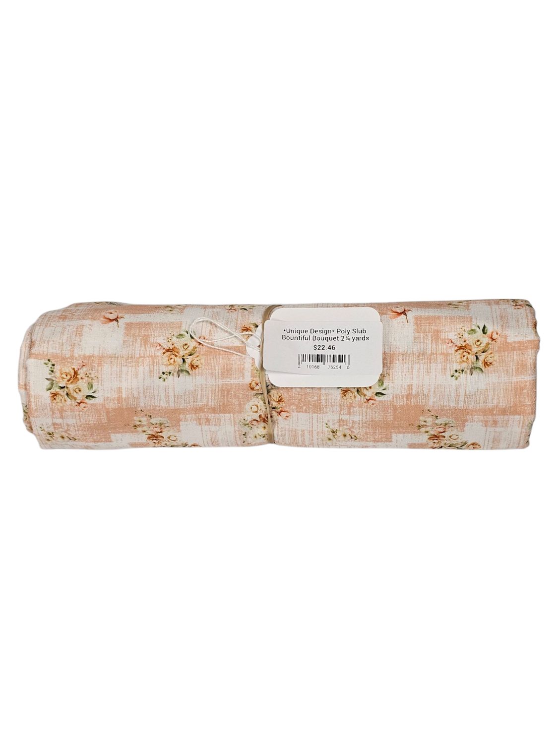*Unique Design* Poly Slub Bountiful Bouquet 2¼ yards