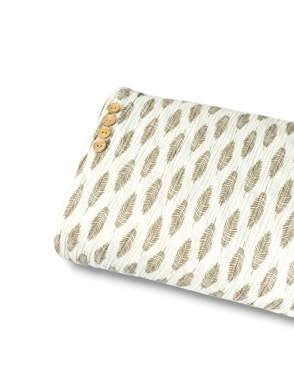 *Unique Design* Cotton Muslin Sage Fern