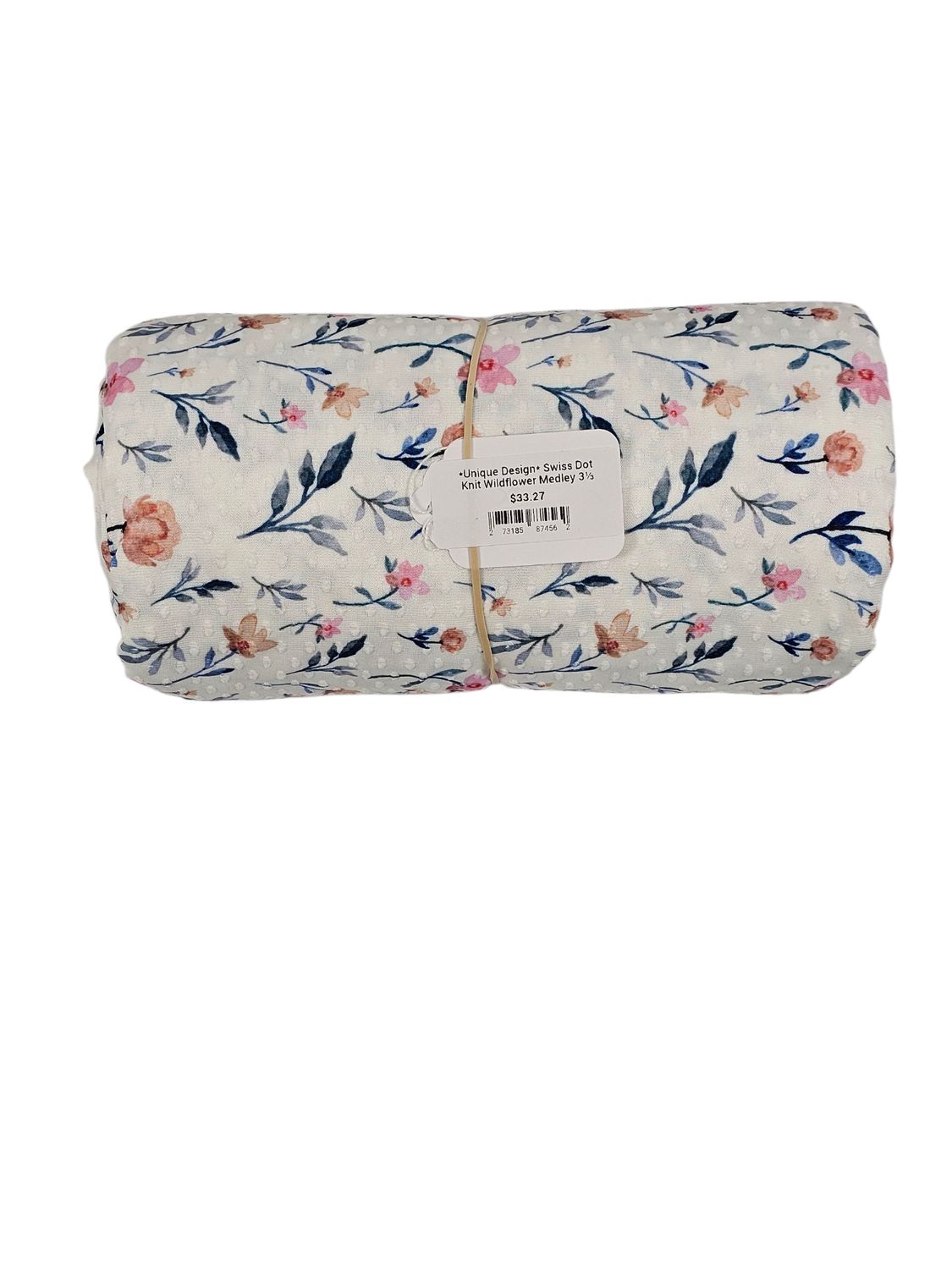 *Unique Design* Swiss Dot Knit Wildflower Medley 3⅓ yards