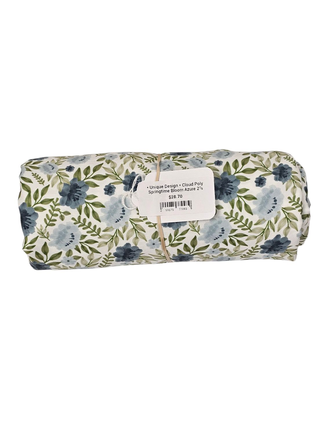 *Unique Design* Cloud Poly Springtime Bloom Azure 2⅞ yards