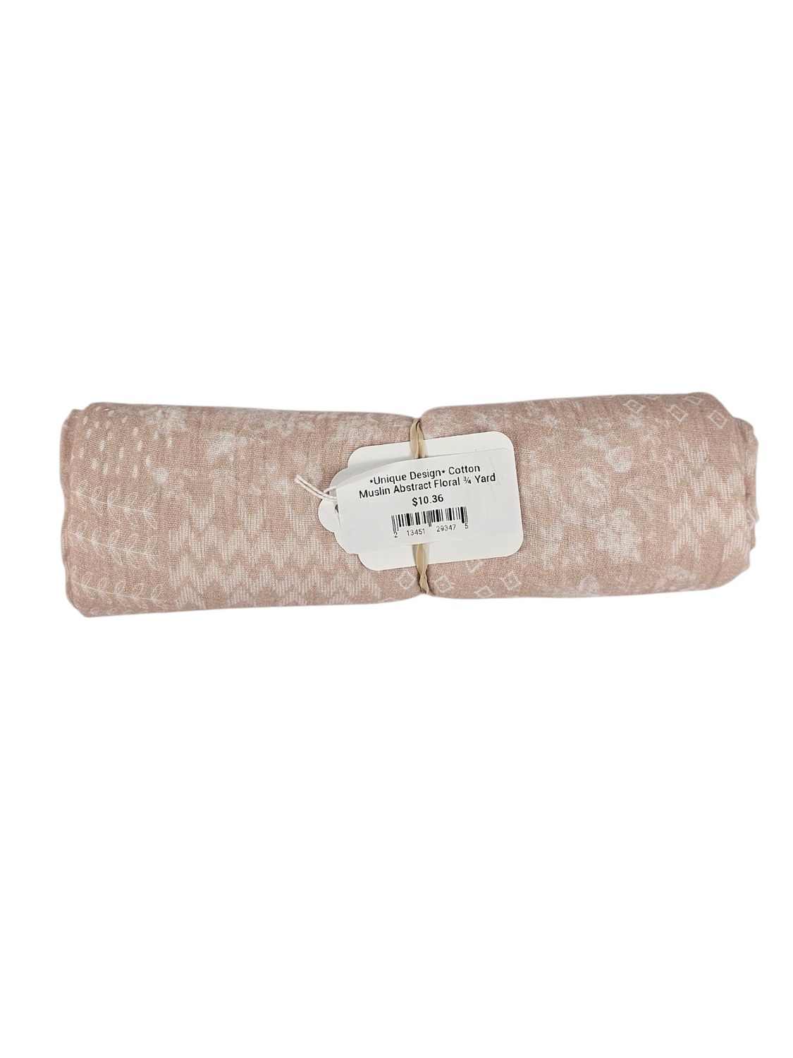 *Unique Design* Cotton Muslin Abstract Floral ¾ Yard