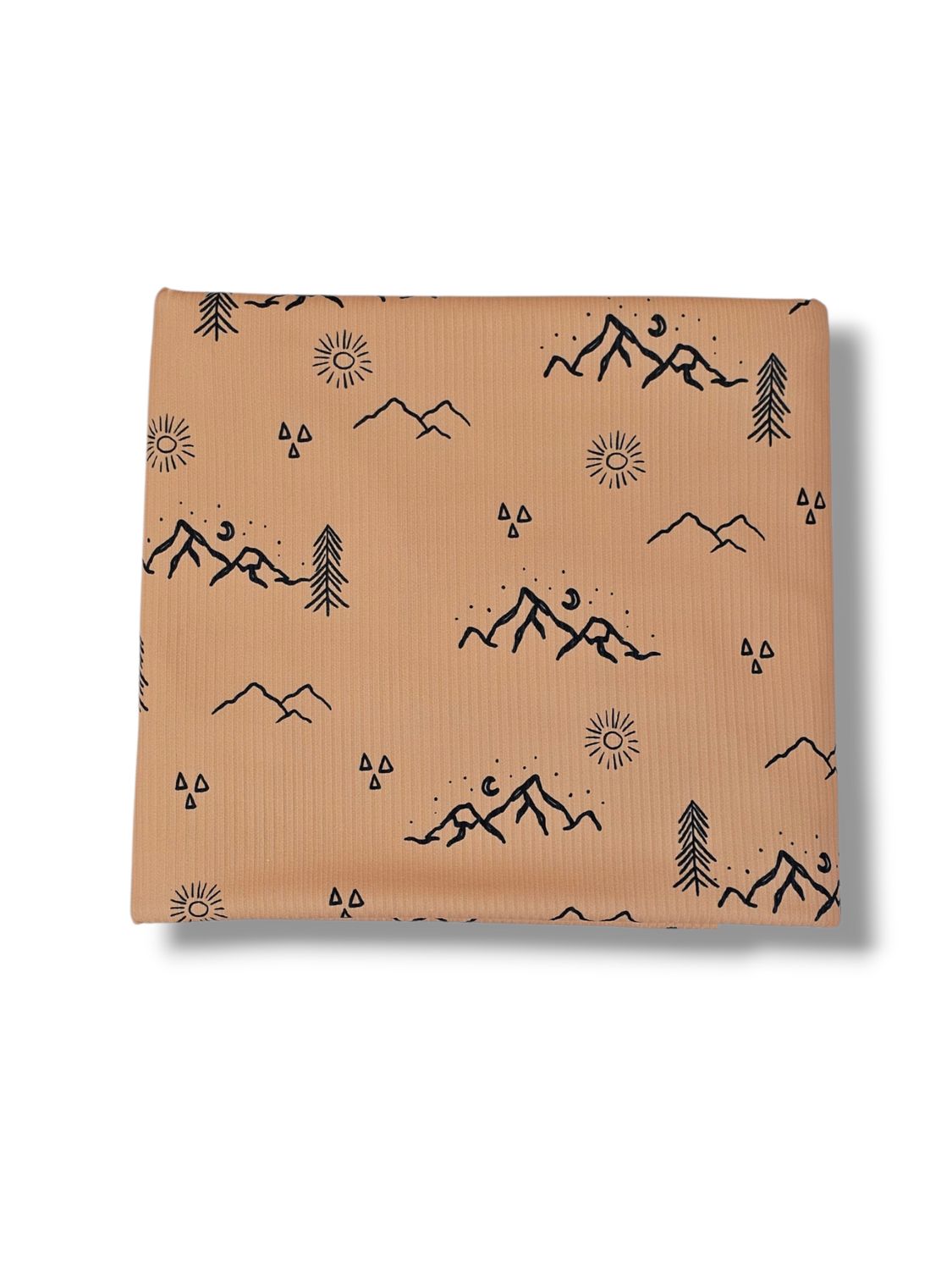 *Unique Design* Willow Ribbed Knit Mountain Mist Terracotta