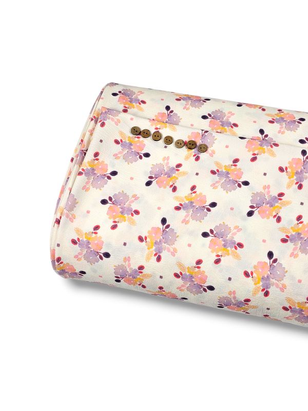 *Unique Design* Cloud Poly Gathered Blooms Lavender