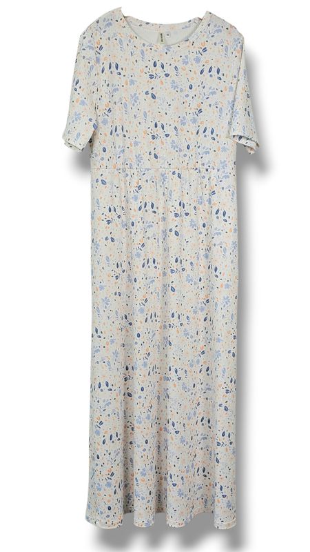 Size 10 Willow Ribbed Knit Citrus Sky Dress