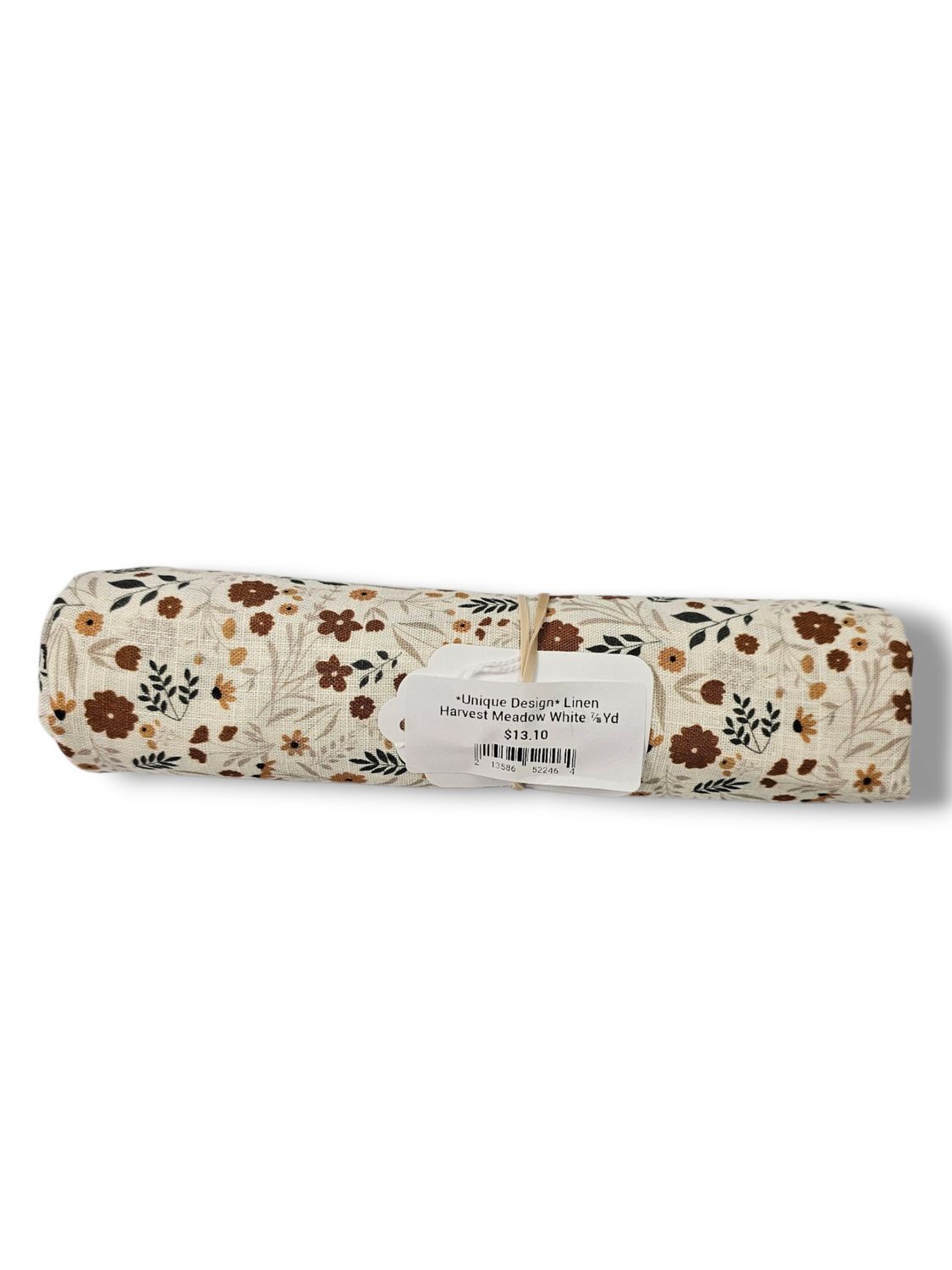 *Unique Design* Linen Harvest Meadow White ⅞Yd
