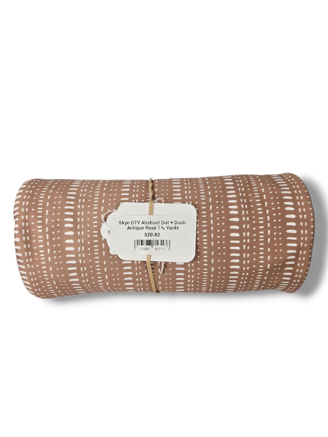 Skye DTY Abstract Dot + Dash Antique Rose 1¾ Yards