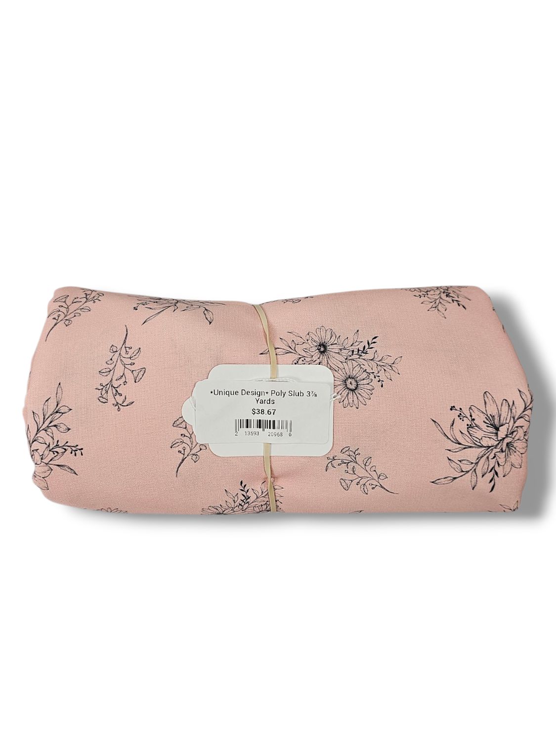 *Unique Design* Poly Slub 3⅞ Yards