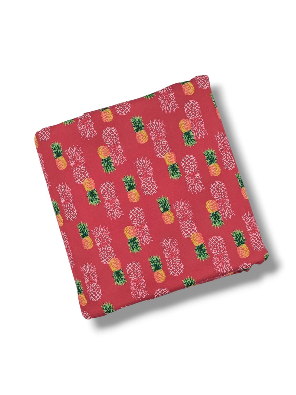*Unique Design* Tricot Knit Tropical Pineapples