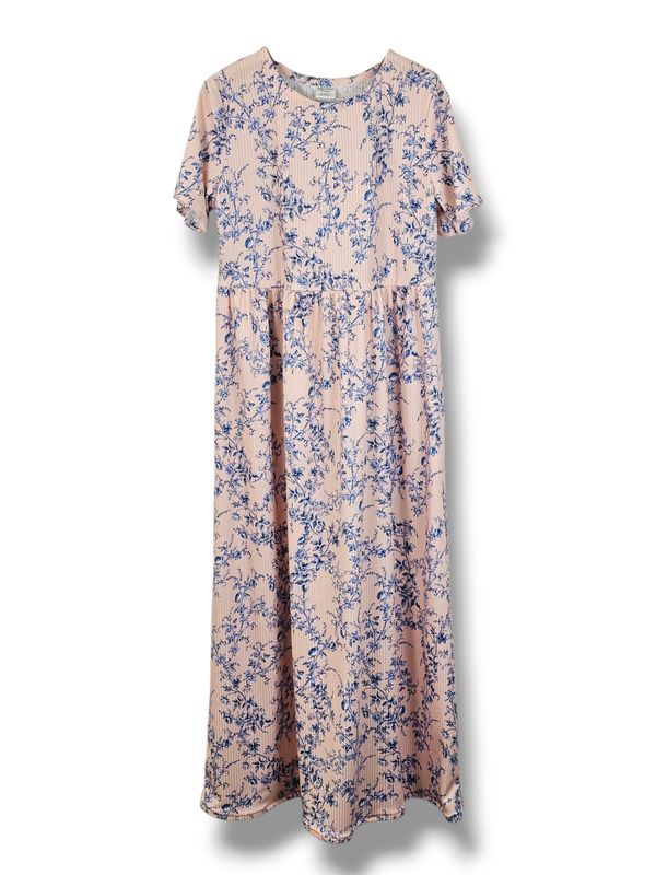 8-9 Year Mini Poly Ribbed Knit Vintage Bloom