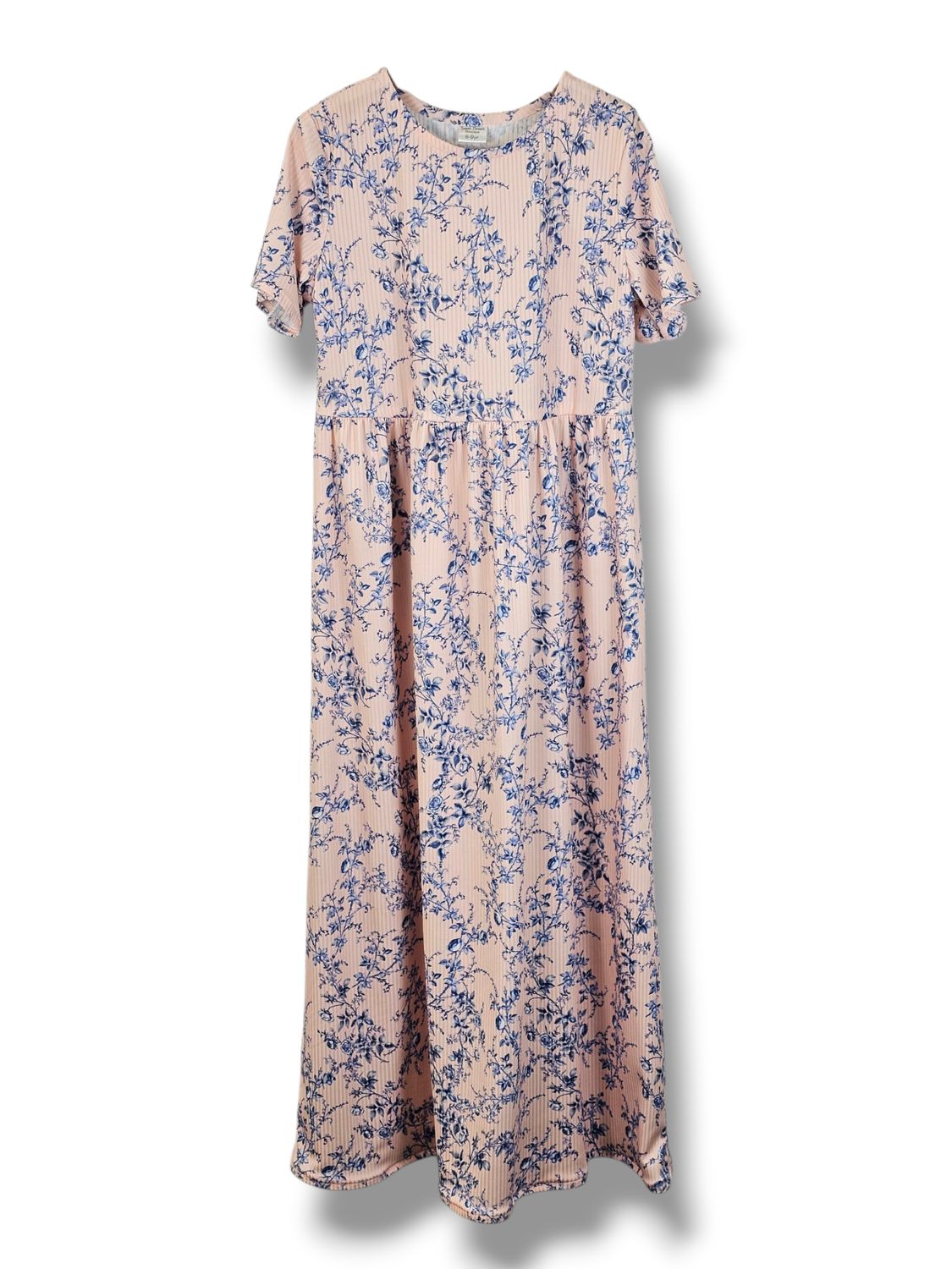 8-9 Year Mini Poly Ribbed Knit Vintage Bloom