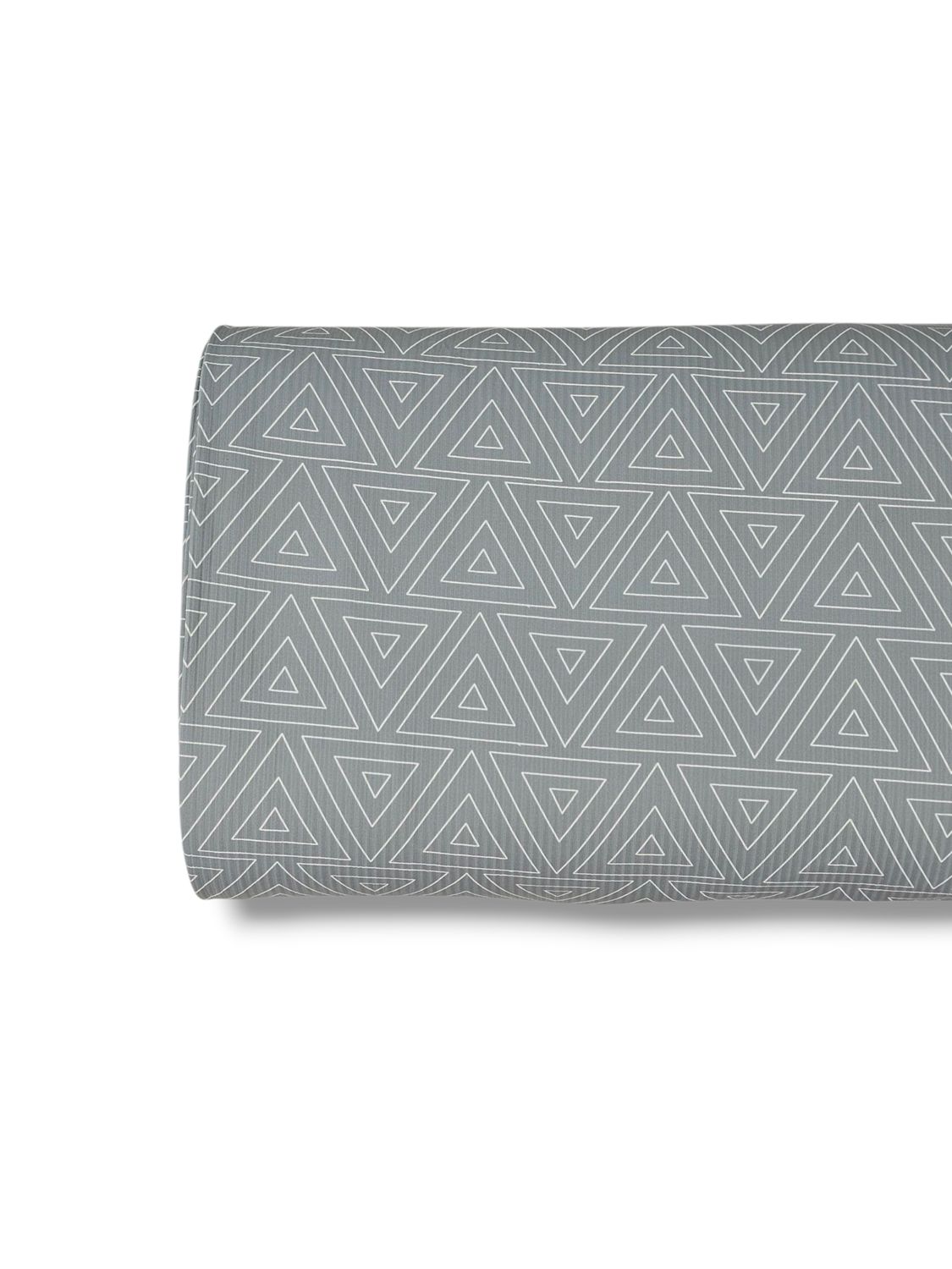 *Unique Design* Willow Ribbed Knit Triangle Array Gray