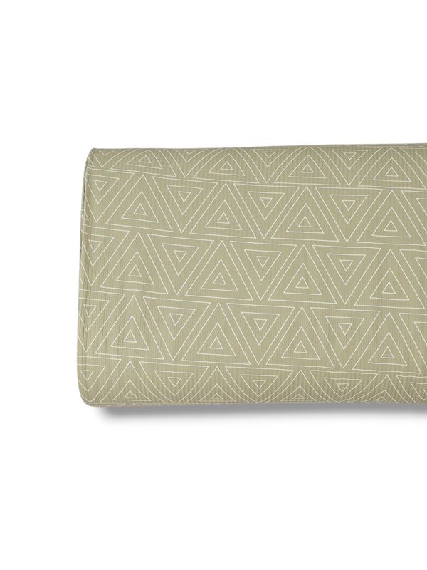 *Unique Design* Willow Ribbed Knit Triangle Array Sage