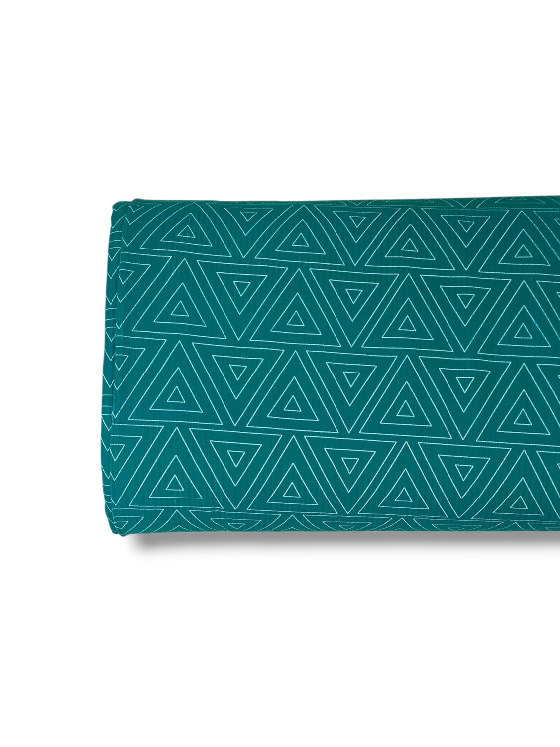 *Unique Design* Willow Ribbed Knit Triangle Array Teal