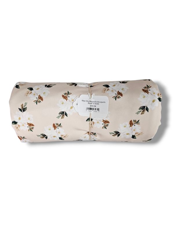 Skye Dty Magnolia Bouquets Blush 3 Yards
