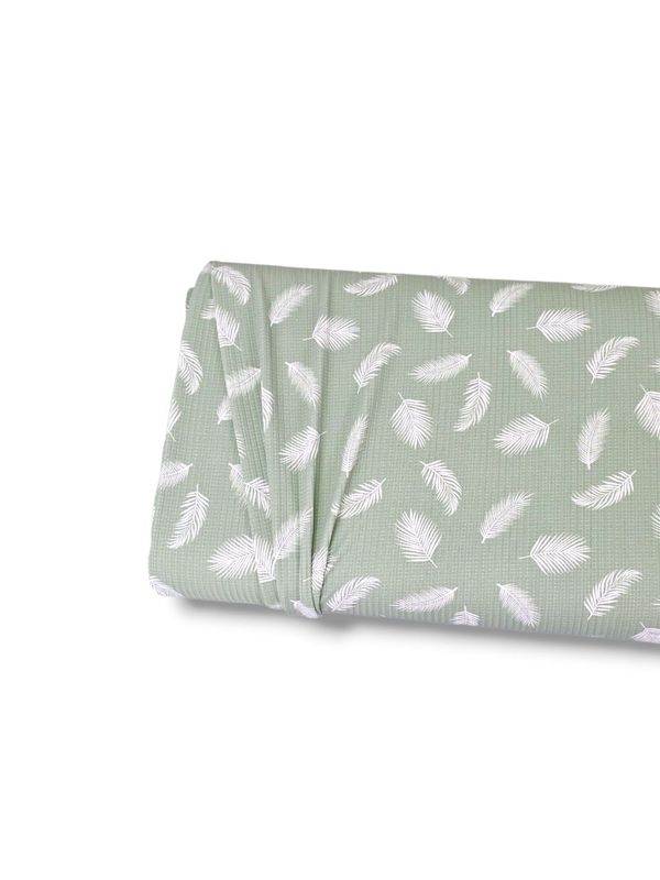 Reign Rib Knit Whispering Palms Seagreen