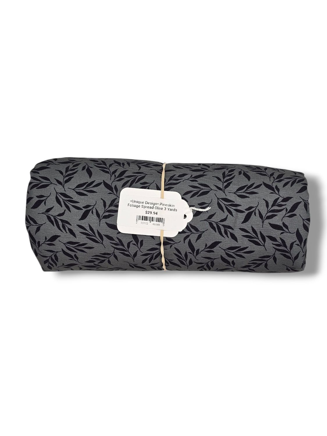 *Unique Design* Pineskin Foliage Spread Olive 3 Yards