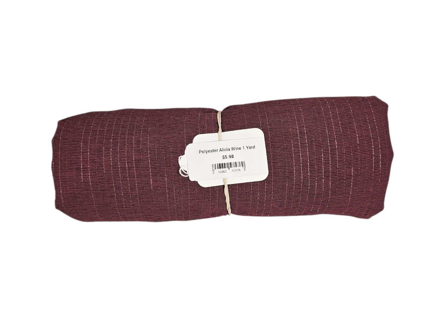 Polyester Alicia Wine 1 Yard