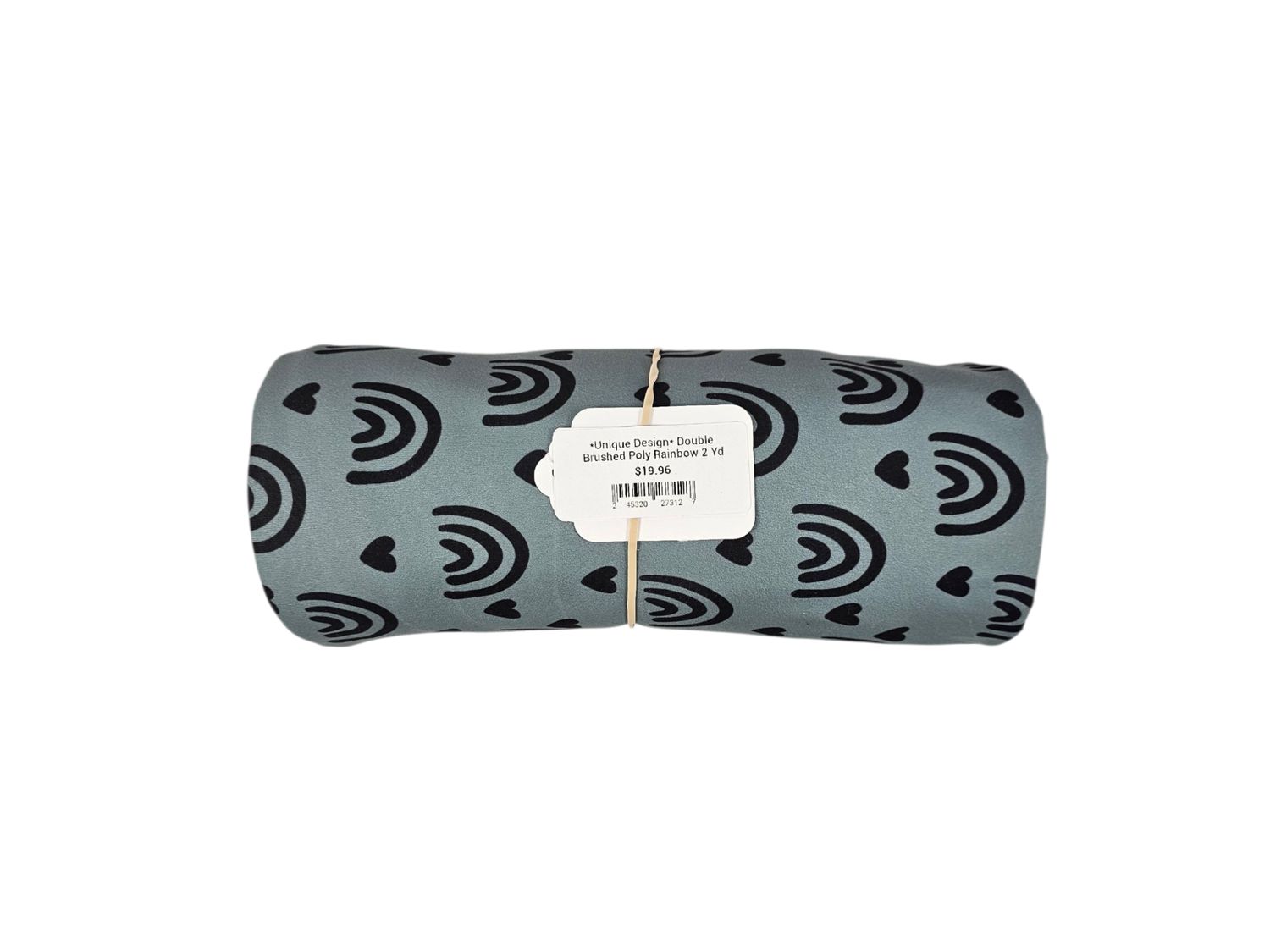 *Unique Design* Double Brushed Poly Rainbow 2 Yd