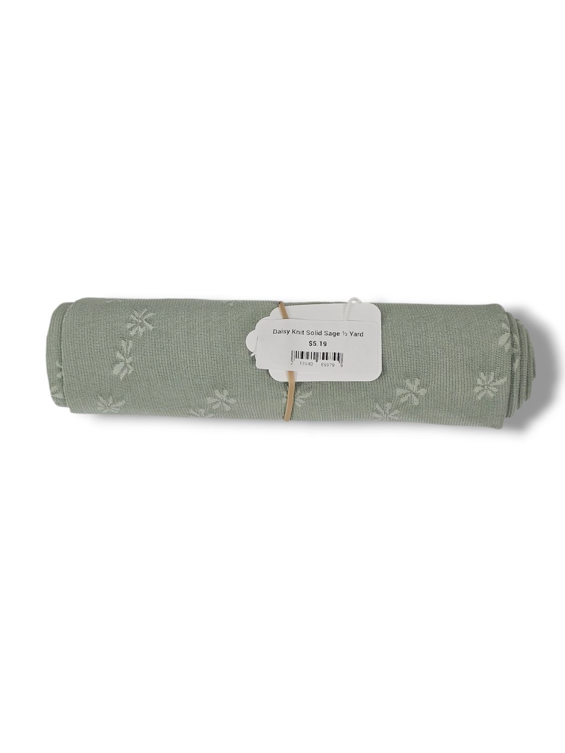 Daisy Knit Solid Sage ½ Yard