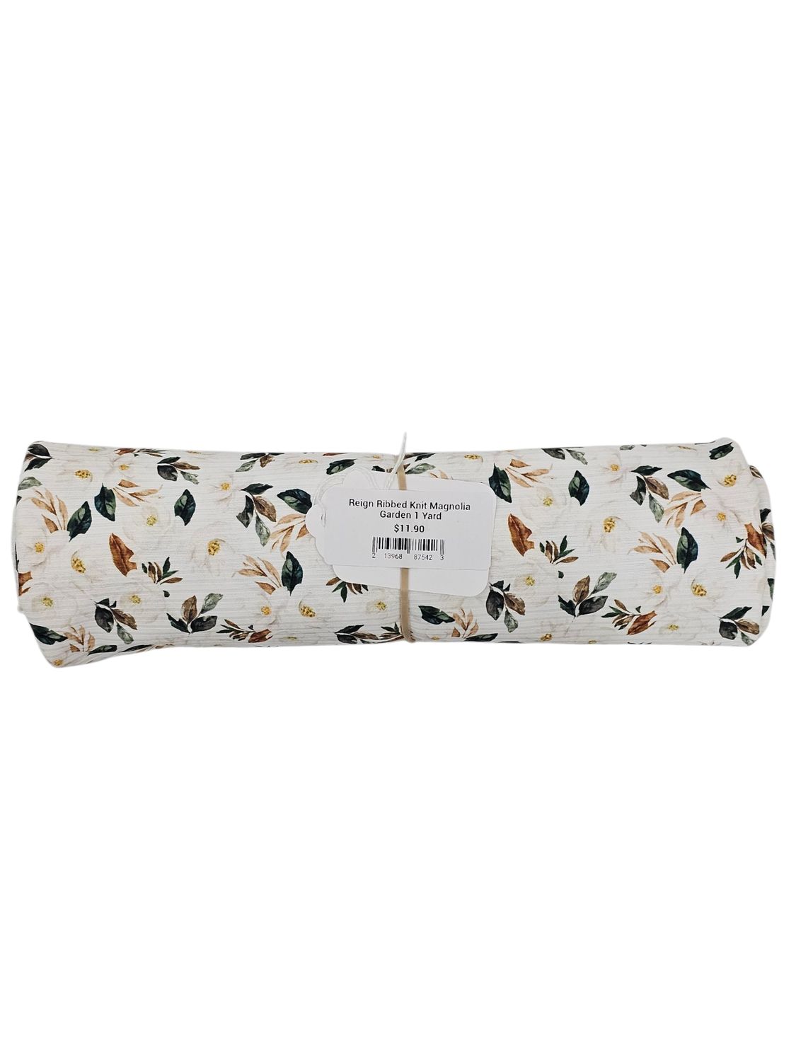 Reign Ribbed Knit Magnolia Garden 1 Yard