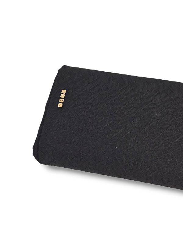 Jacquard Knit Black