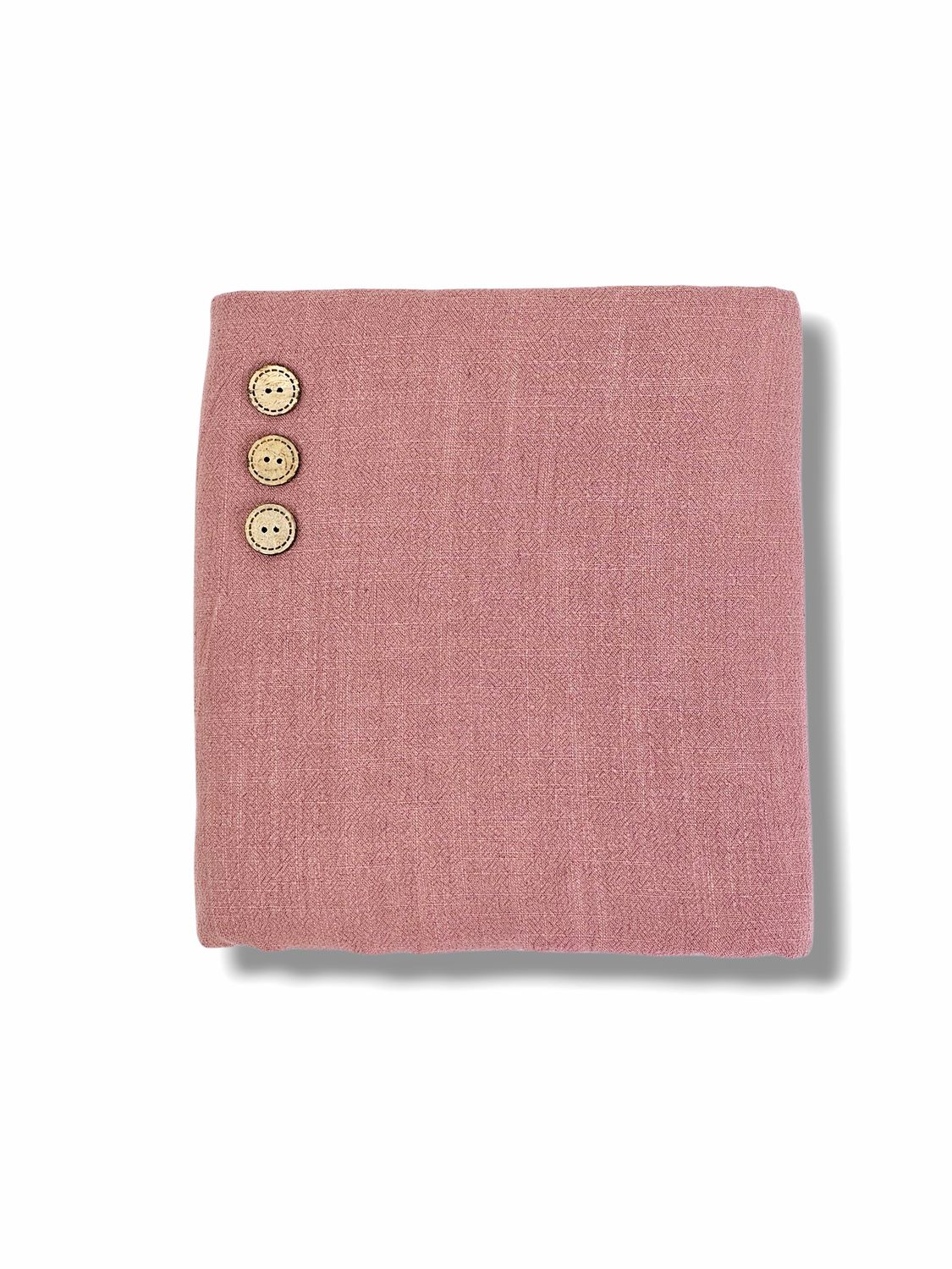 Heavy Linen Solid Cameo Brown