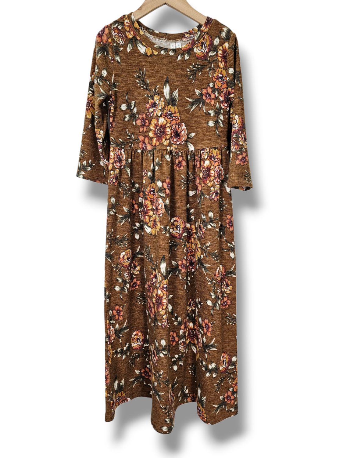 Size 7 Sweater Knit Dress Auburn Bouquets