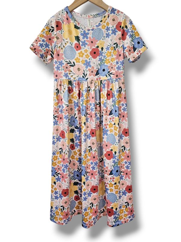 Size 5 Dty Knit Dress Daybreak Burst