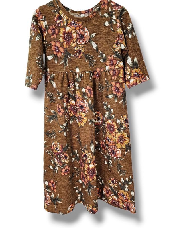 Size 3 Sweater Knit Dress Auburn Bouquets