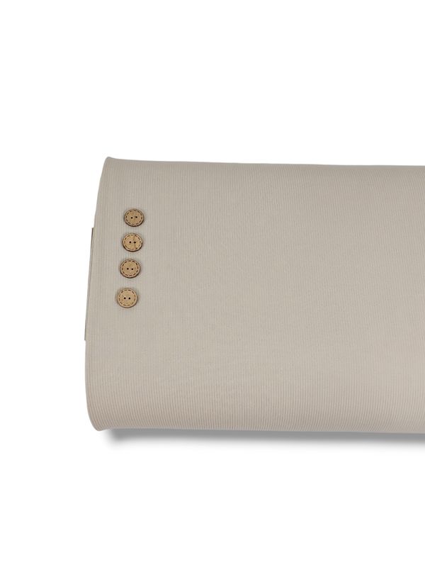 Mini Rib Knit Solid Tan