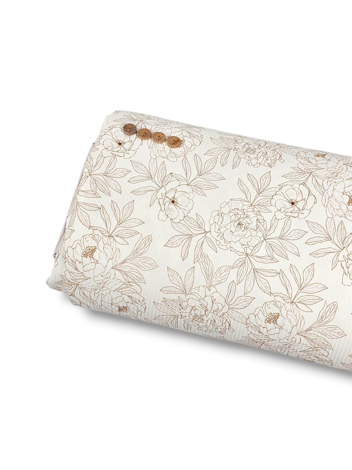 *Unique Design* Willow Ribbed Knit Ivory Elegance White