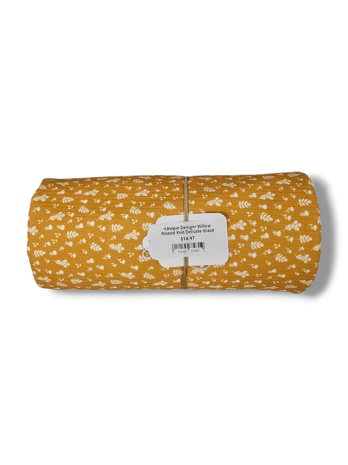 *Unique Design* Willow Ribbed Knit Delicate Grace 1½ Yd