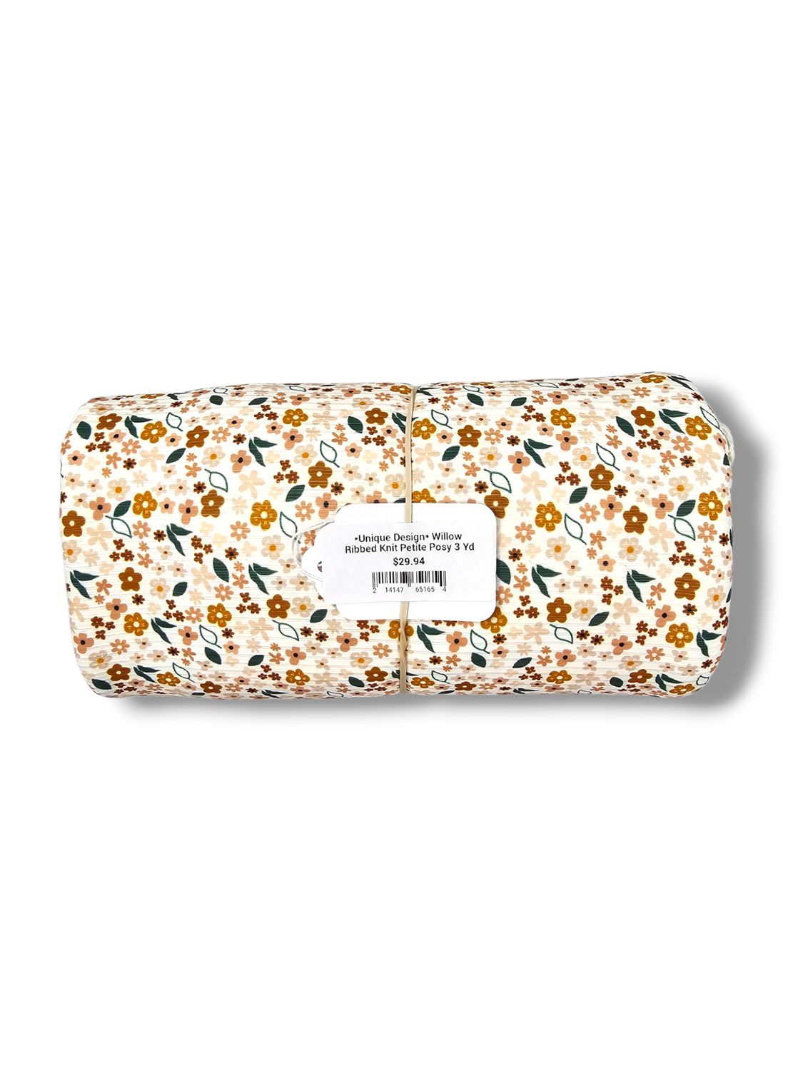 *Unique Design* Willow Ribbed Knit Petite Posy 3 Yd