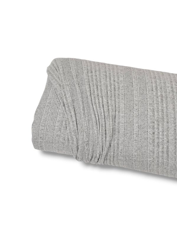 Sweater Knit Varigated Gray