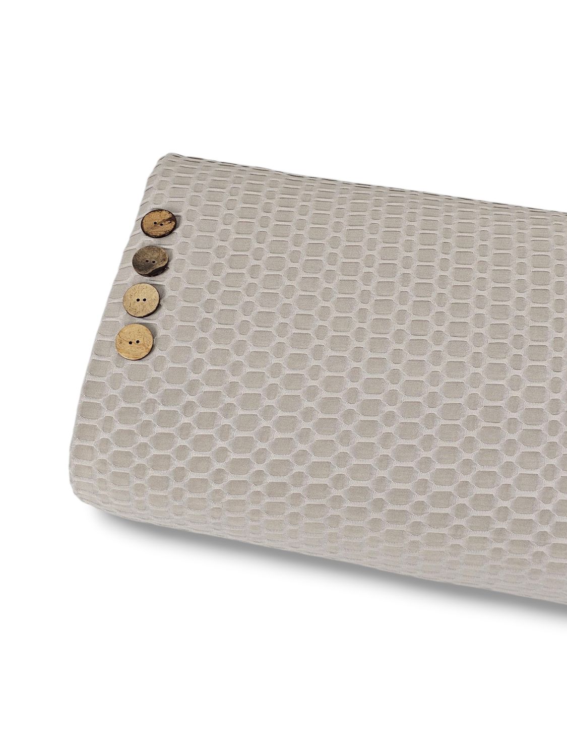 Honeycomb Knit Silver