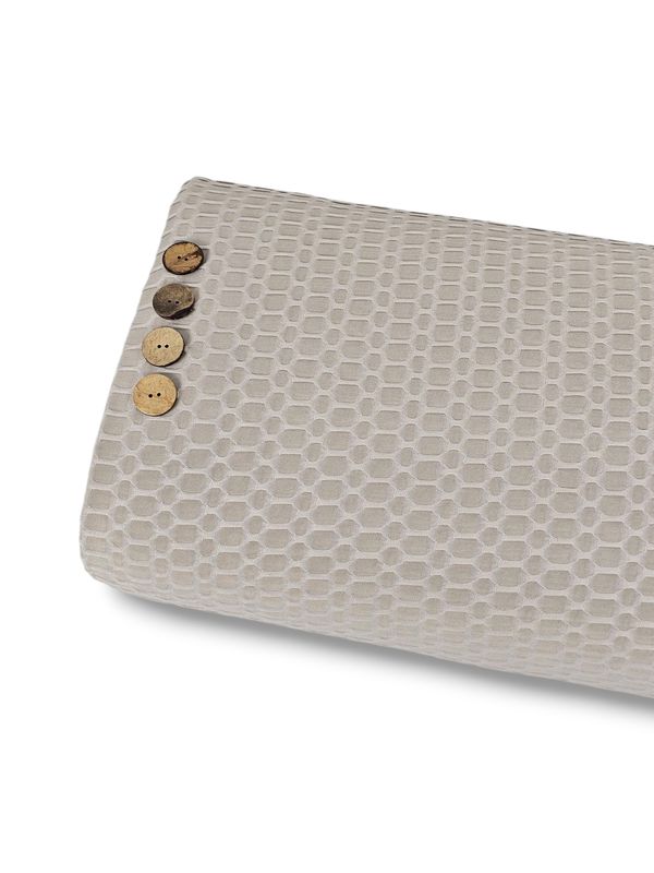 Honeycomb Knit Silver